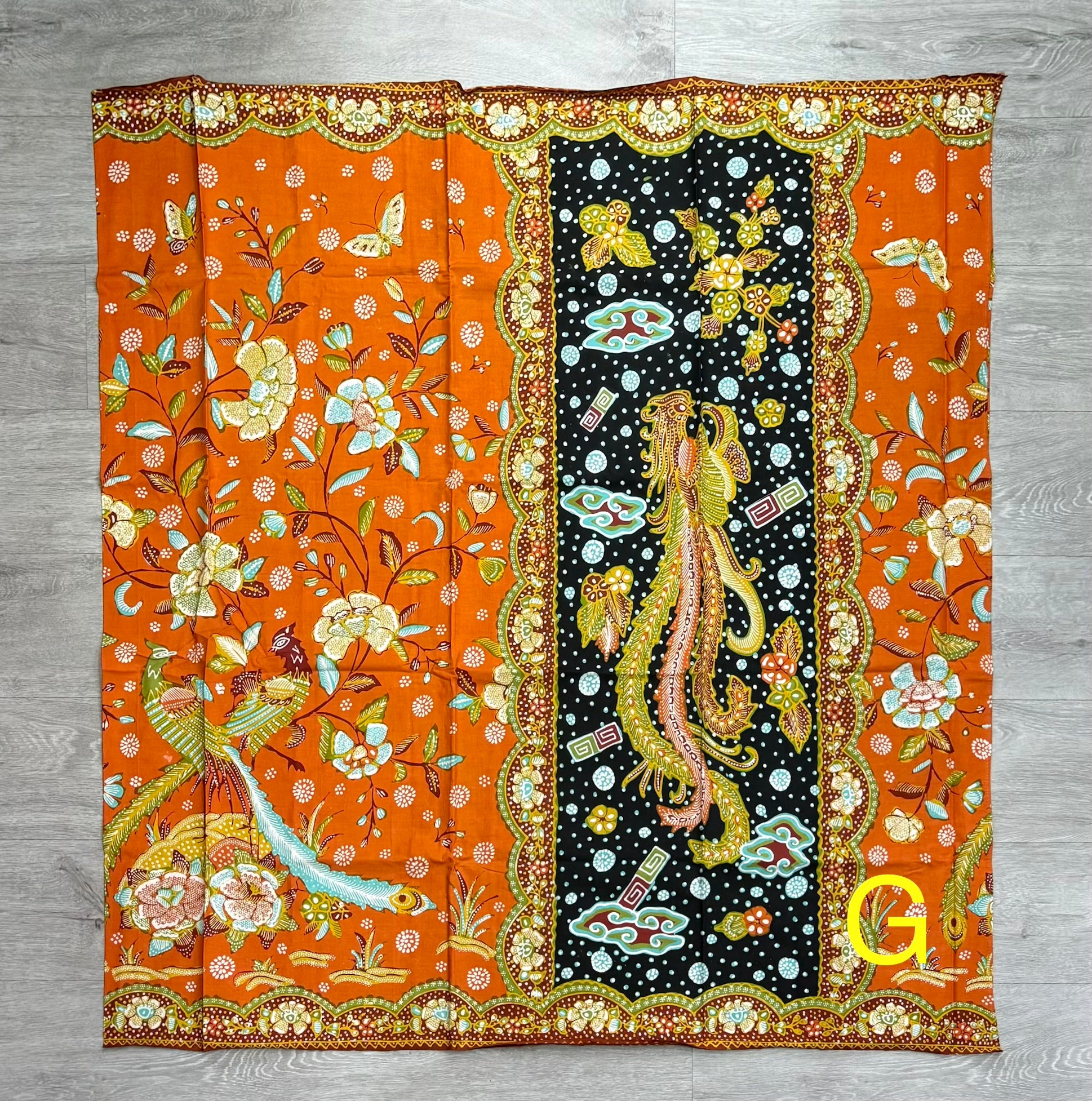 Hand drawn batik sarong