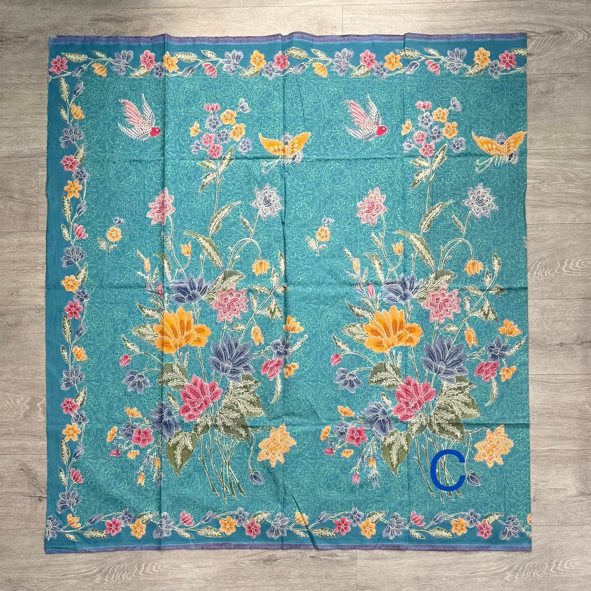 Had stamped batik fabrics