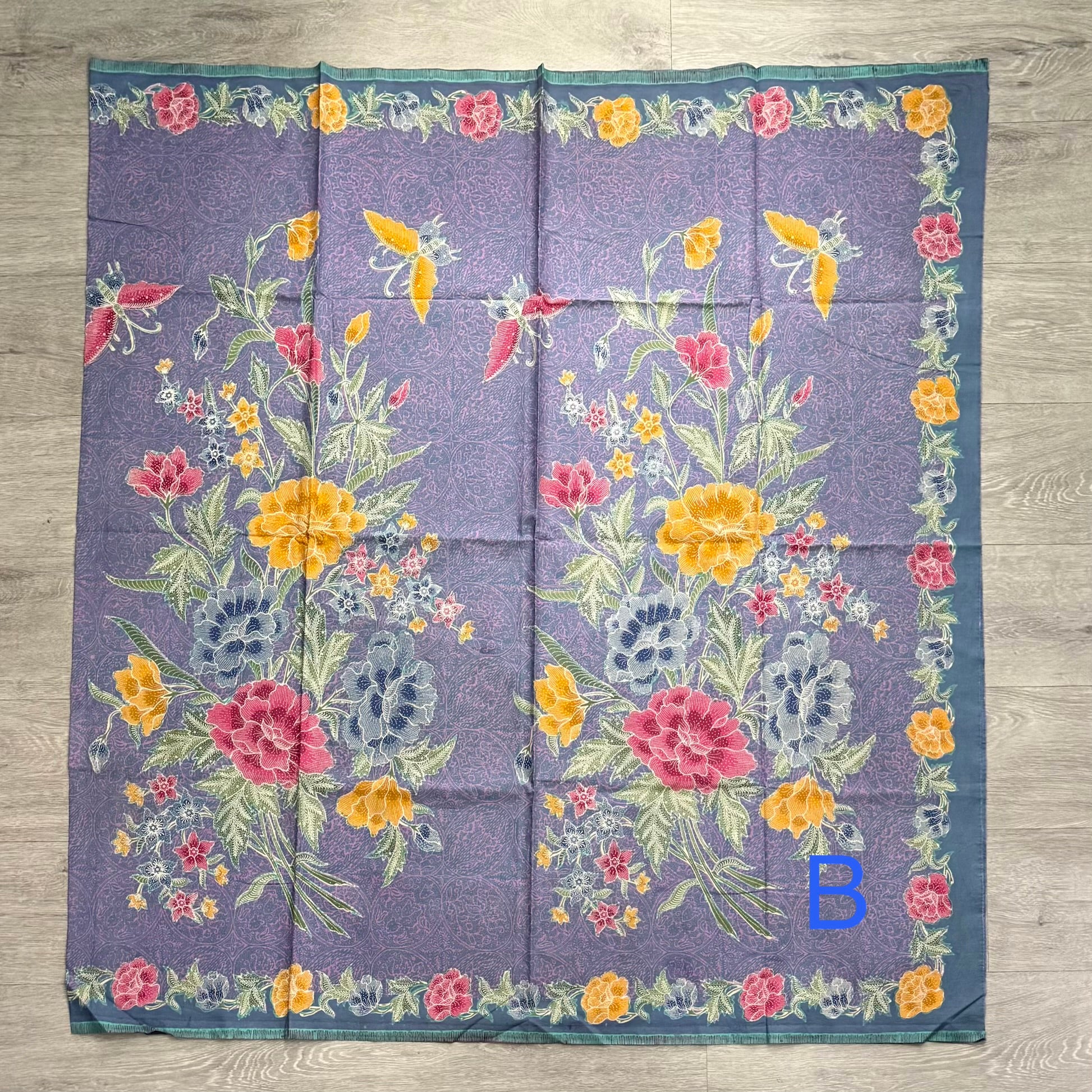 Had stamped batik fabrics