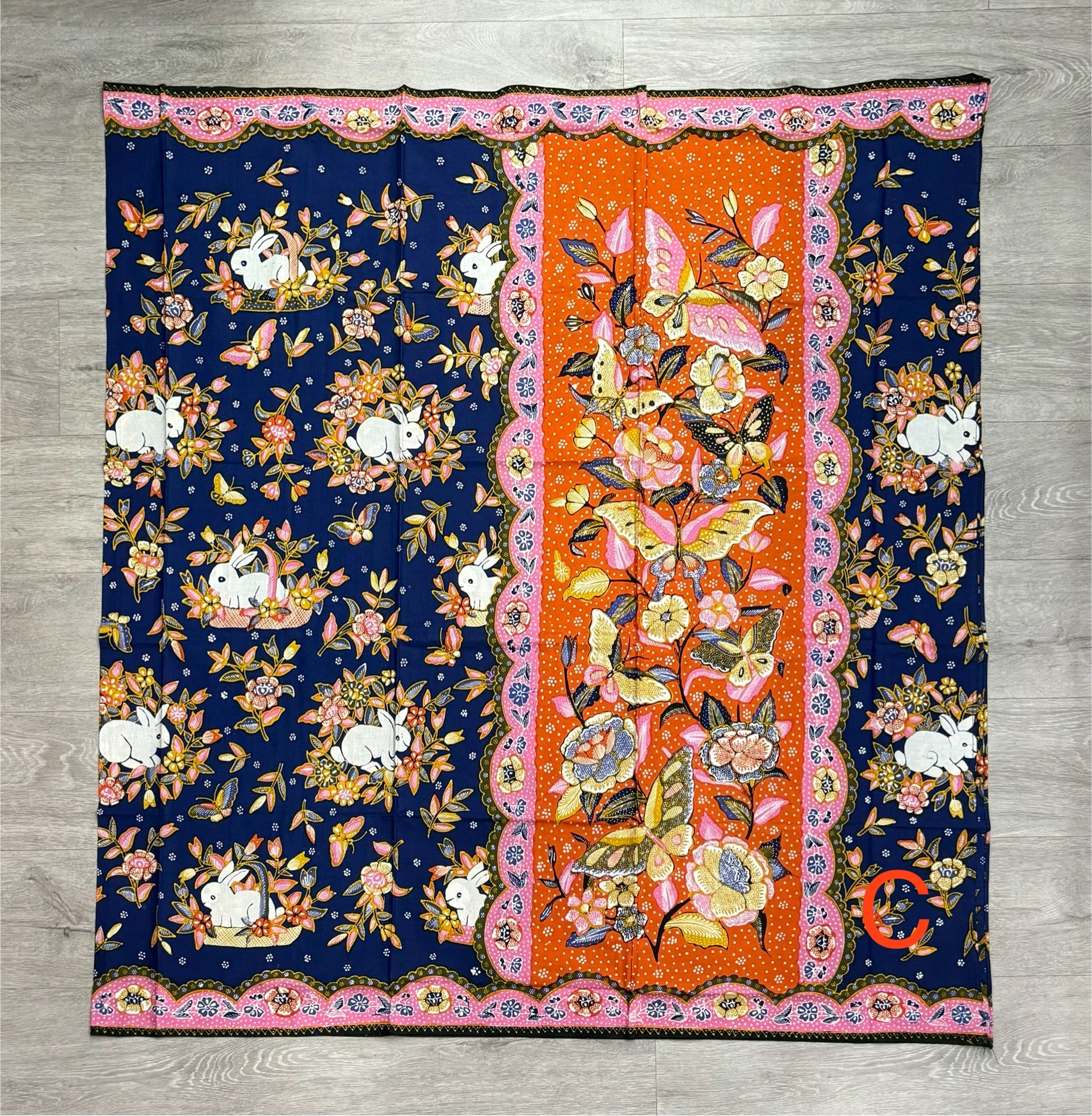 Hand drawn batik sarong