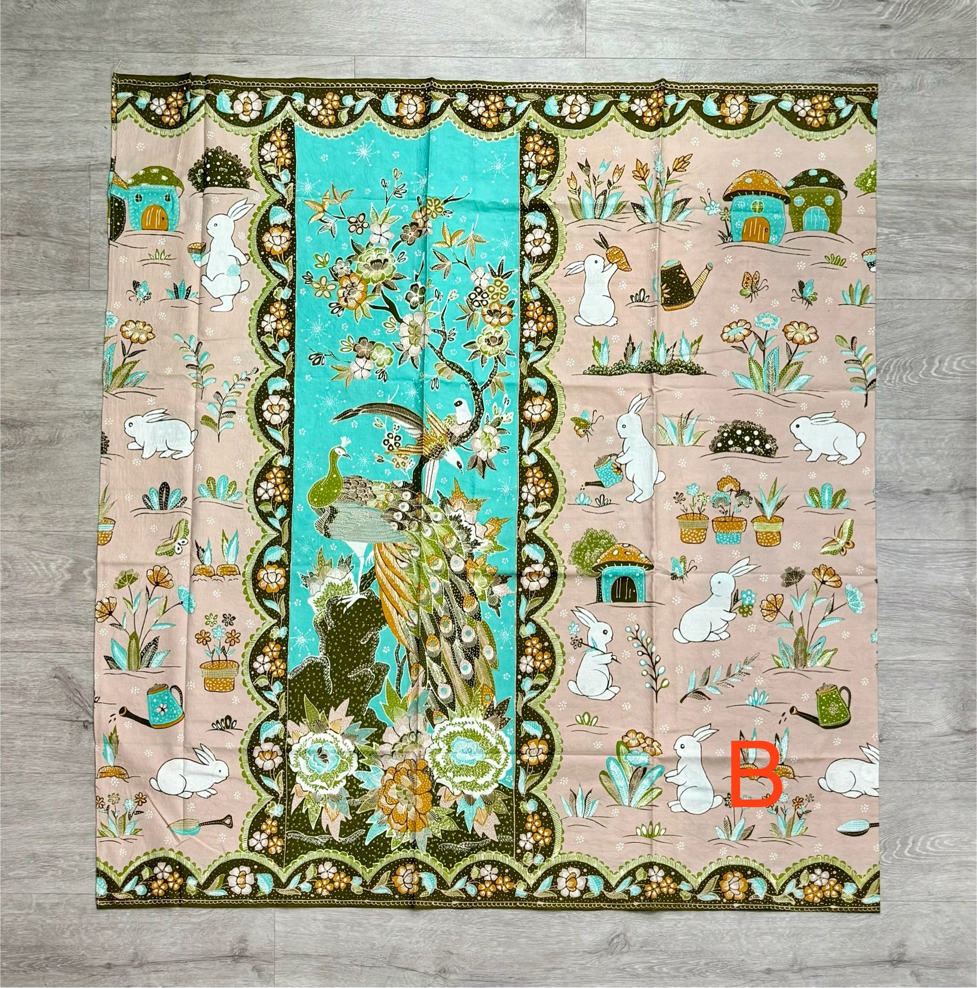 Hand drawn batik sarong