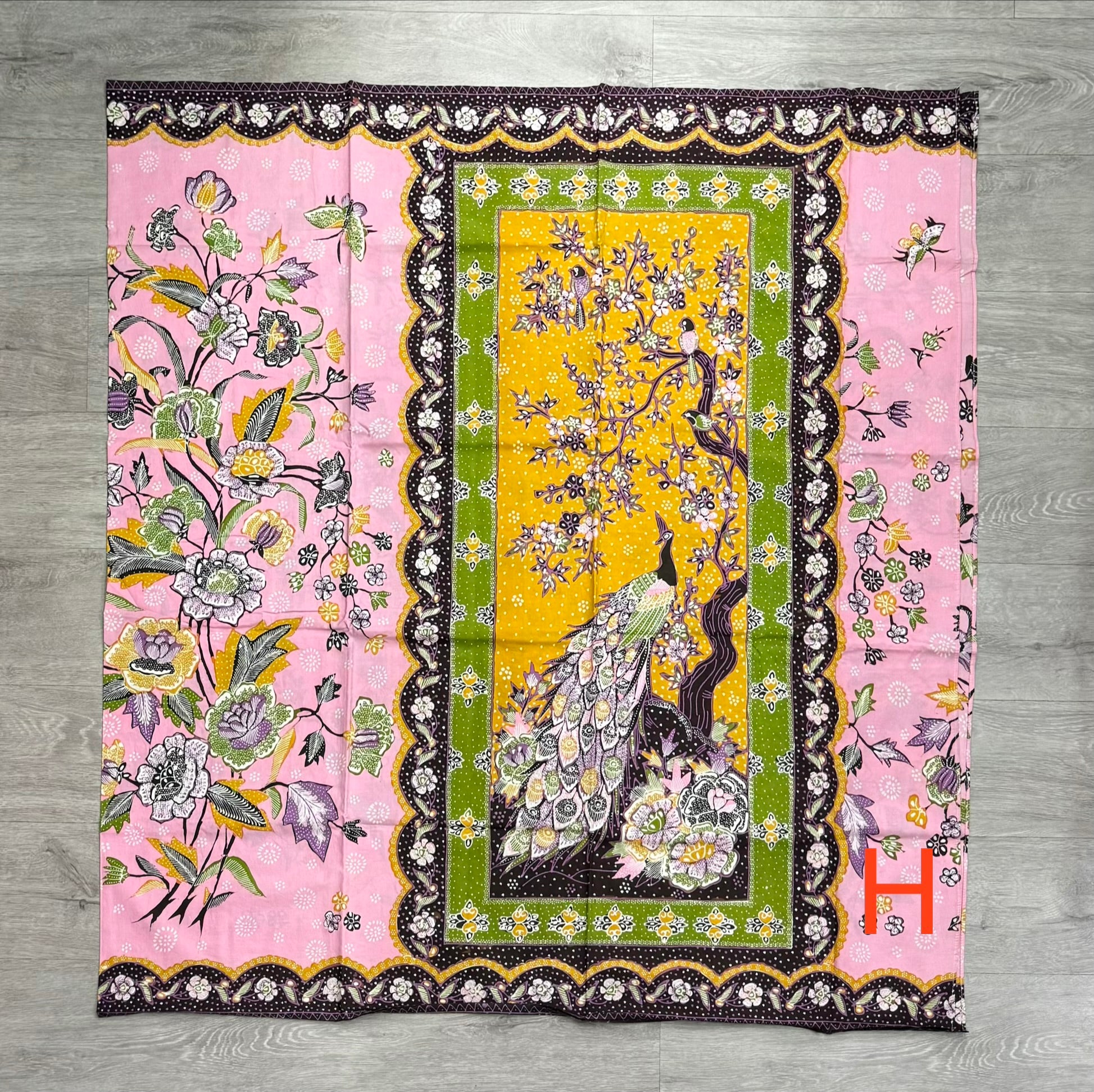 Hand drawn batik sarong