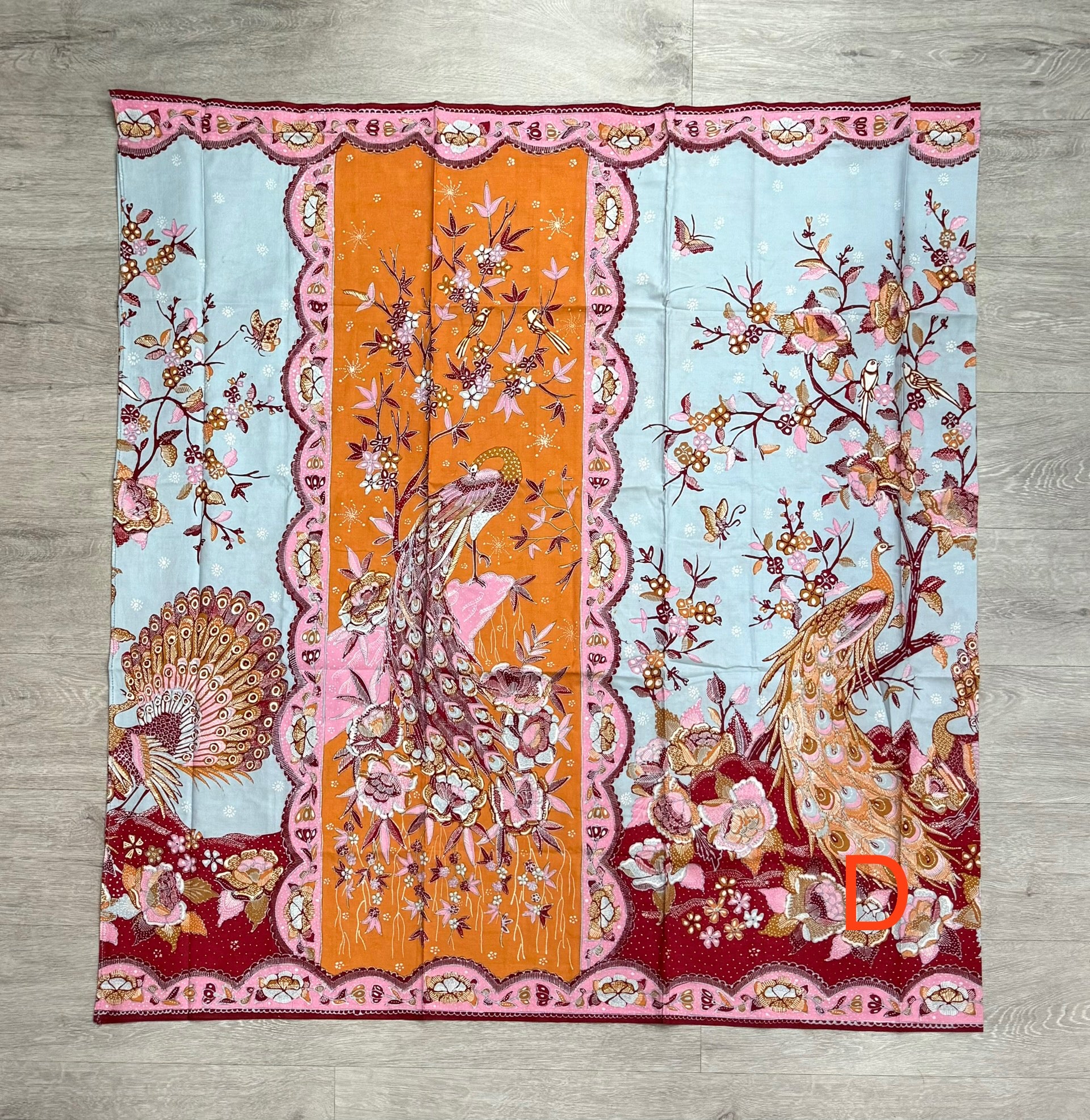 Hand drawn batik sarong