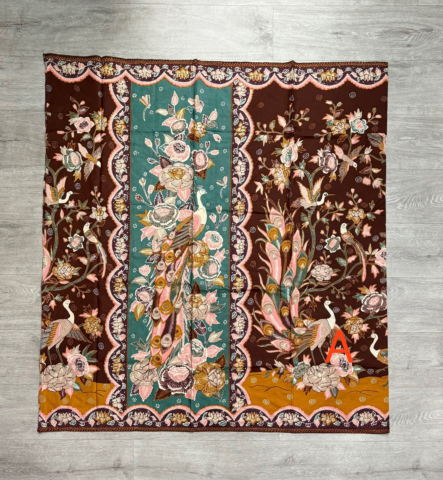 Hand drawn batik sarong