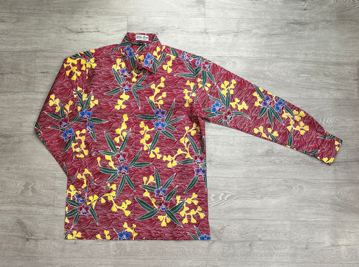 Batik Orchid Long Sleeve Shirt