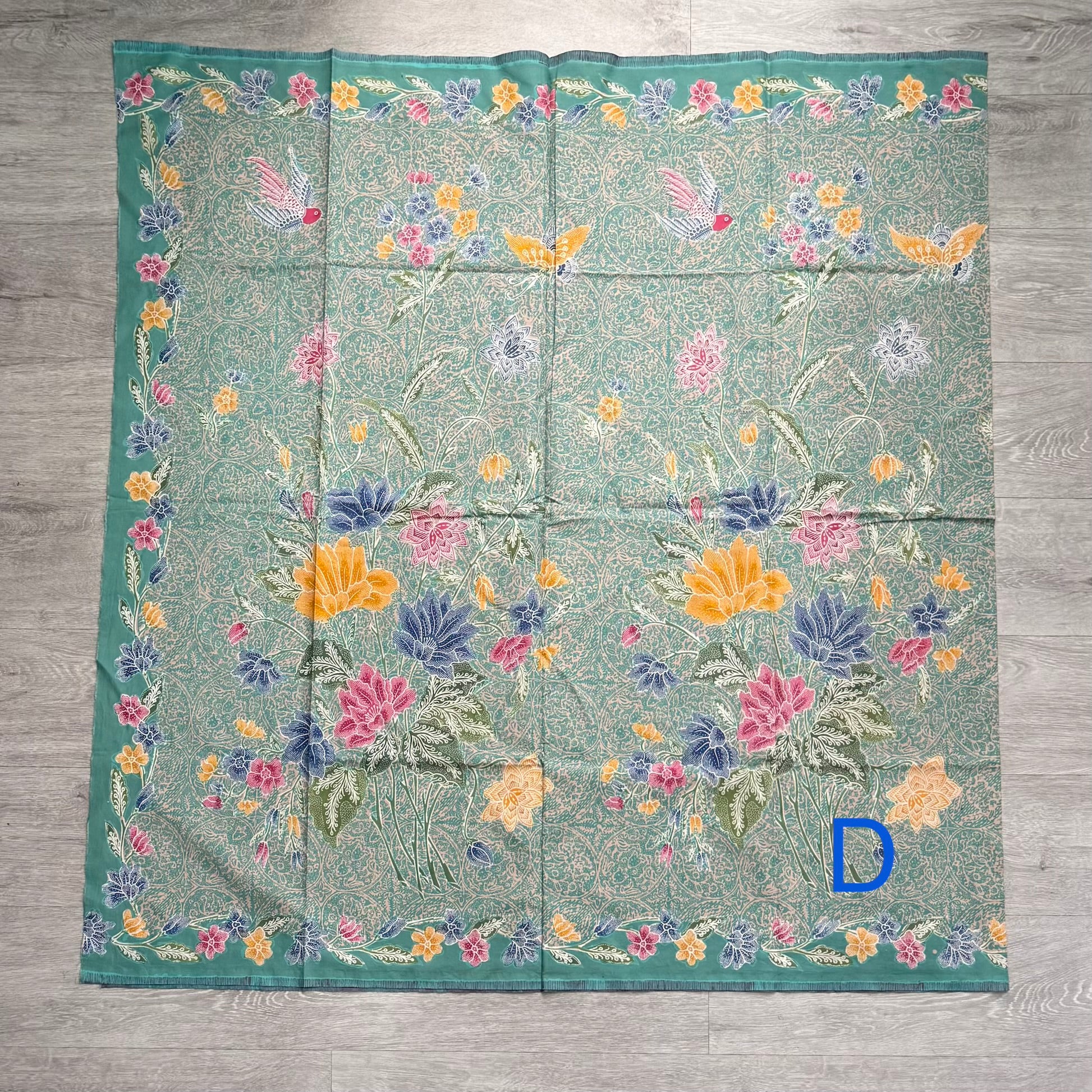 Had stamped batik fabrics