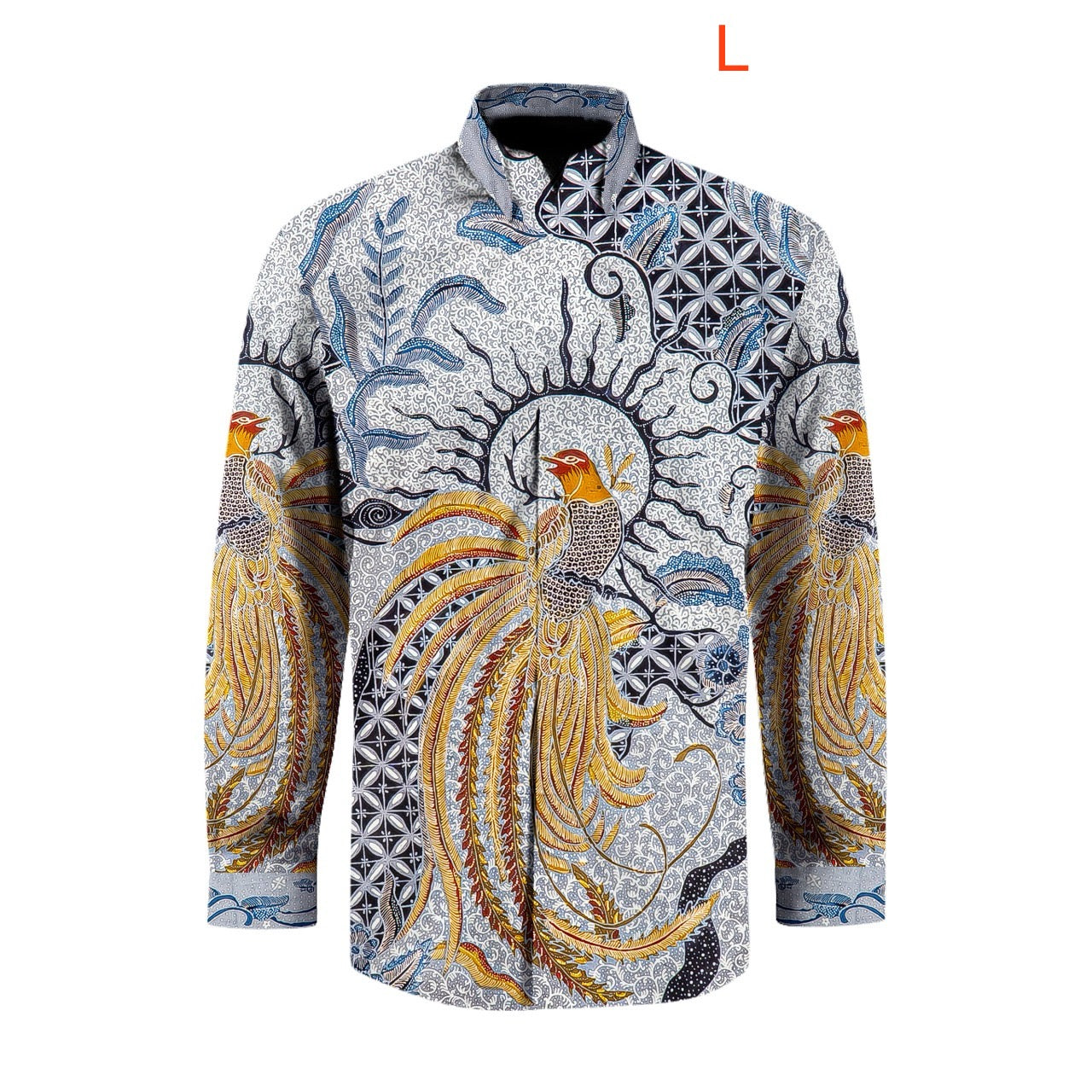 Hand drawn batik shirt
